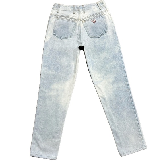 Guess Denim - 👖🛼 GEORGES MARCIANO for GUESS Acid-Wash‎ 5-Button Jeans | VTG 80s USA Sz 28